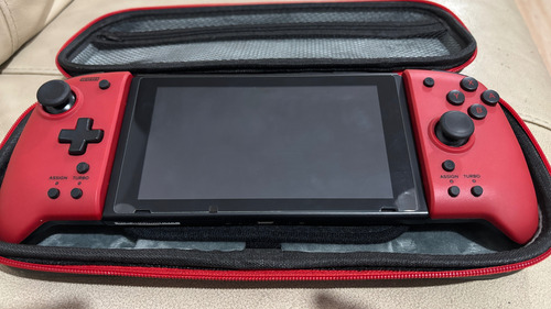 Split Pad Pro Rojos Y Case Para Switch Rojo (Usado)
