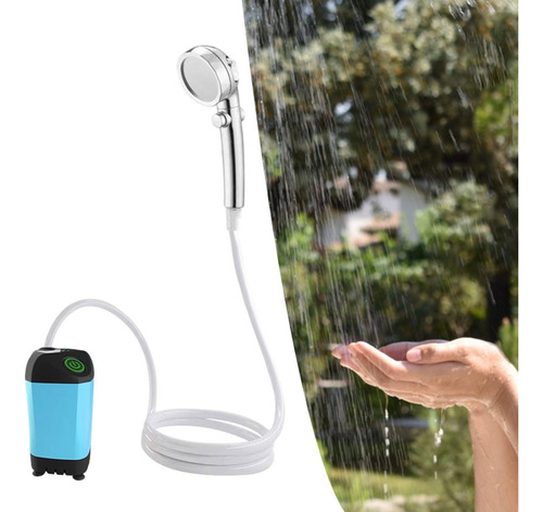 Ducha Portátil Para Camping, Bomba De Ducha Eléctrica Con