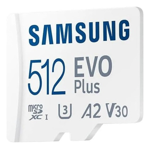 Cartão de memória Micro SD Samsung Evo Plus 512gb 160MB/s