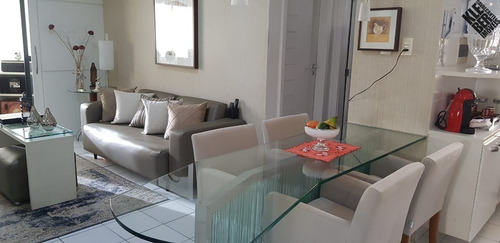 Apartamento Quarto E Sala, Decorado, Armários, 1 Vaga De Garagem - Ap00641