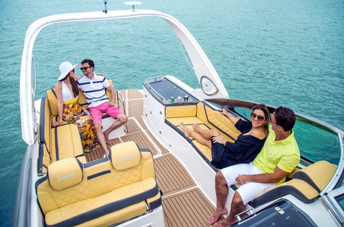 Lancha Fibrafort Focker 305 Gt + Motor 380hp Nova