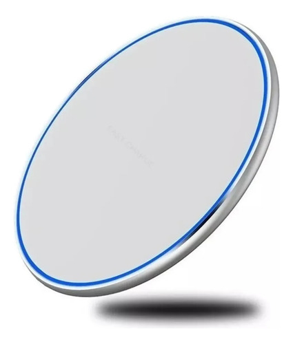 Cargador Inalámbrico Para Samsung Iphone Carga Rápida 15w Blanco