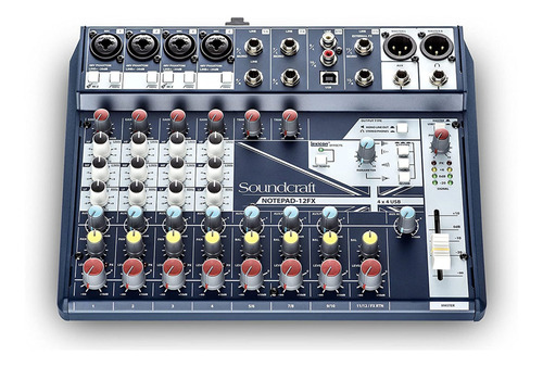 Consola Soundcraft Notepad 12fx