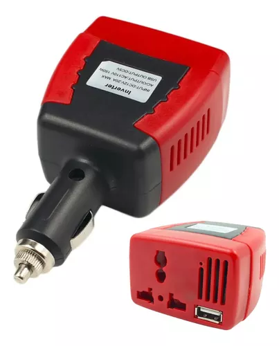 Convertidor cargador corriente 12v 220v 150 w salida usb transformador  electronico corriente