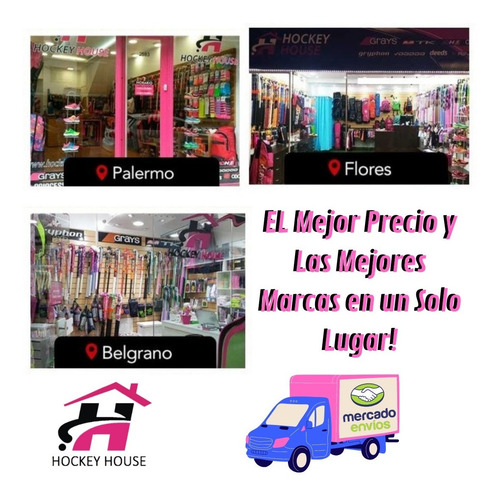 Imagen 2 de 3 de Palo De Hockey Tk + Funda Tk + Bucal + Cani Jr Hockey House