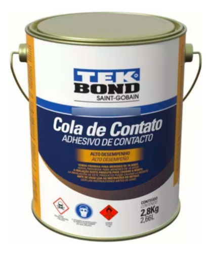 Cola Adesivo Contato 2.8kg Para Grama Sintética