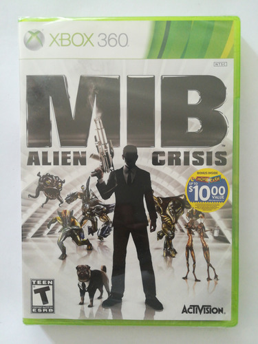 Men In Black Mib Alien Crisis Xbox 360 100% Nuevo Y Original