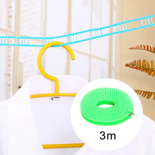 5xclothesline Cuerda De Lavandería Portátil Elástica Para