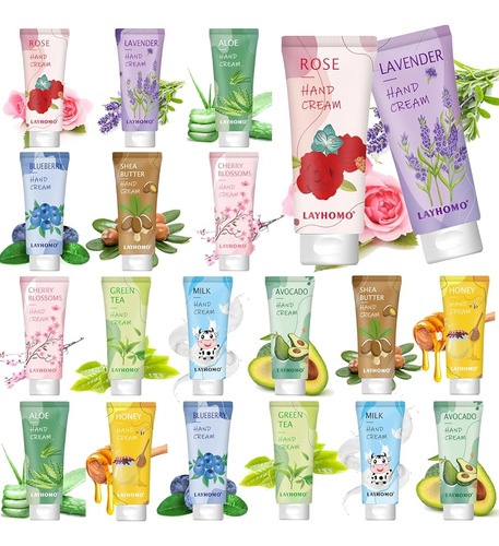 ~? 20 Pack Hand Cream Gifts Set-travel Size Lotion Para Muje