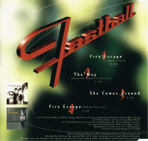 Cd Fire Escape (fastball) Estándar