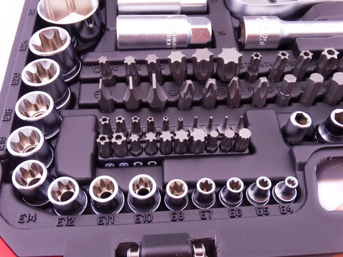 Imagem 3 de 9 de Jogo Soquetes Gedore Red Kit Ferramentas 172 Peças R45603172