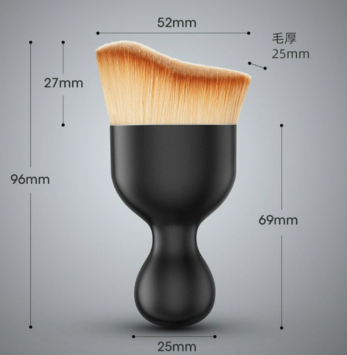 Cepillo De Belleza Para Automóviles, Cepillo De Cerdas Suave