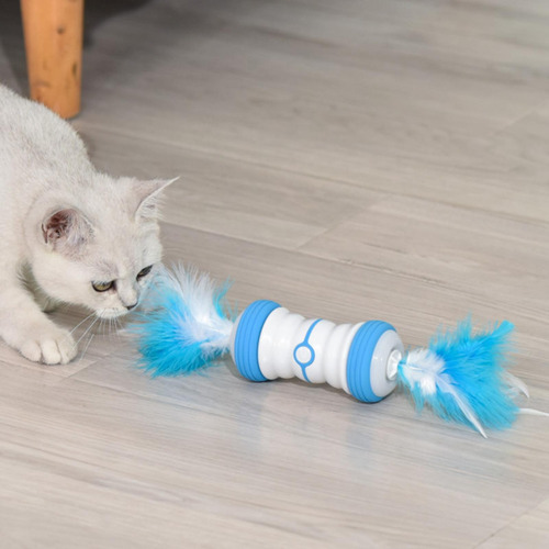 Juguete Eléctrico Para Gatos Con Plumas Pluma De Juguete Par