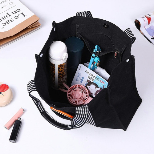 Bolso De Hombro For Mujer Bolso De Lona Portátil