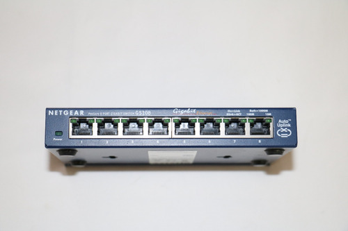 Netgear Prosafe 8 Puertos Gigabit Ethernet Switch Gs108