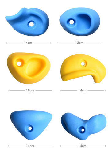 Soportes Para Escalada En Roca, Kit De Juego De 32 Piezas