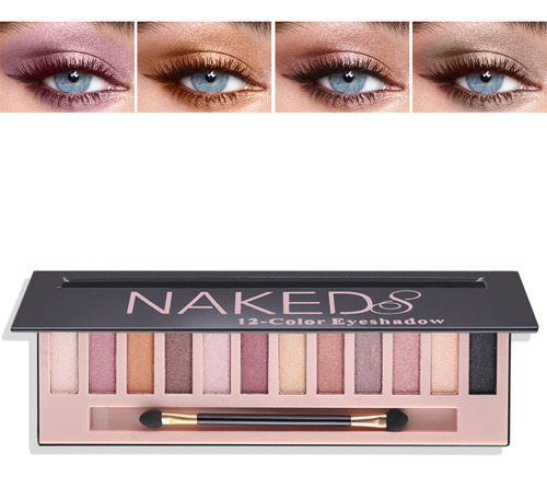 Fusang Paleta De Sombras De Ojos Desnudos, Paleta De Sombras