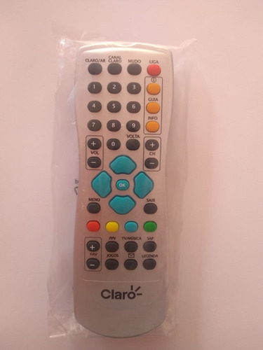 Controle Remoto Claro Tv ( Kit 5 Controles )