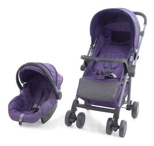 Carriola Bebe Prinsel Oviedo Ts Reversible Morado Portabebe 