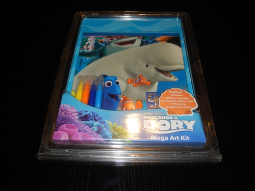 Mega Art Pack Buscando A Dory Disney Nuevo Kit Para Pintar !