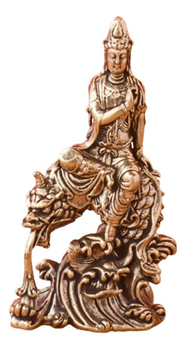 Guan Yin Estatueta Feng Shui Decoração Peça Central De