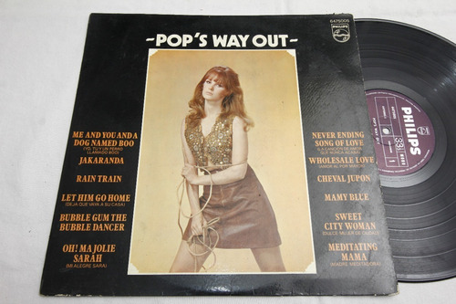 Vinilo Pop's Way Out 1971 Johnny Halliday Buddy Miles Cf