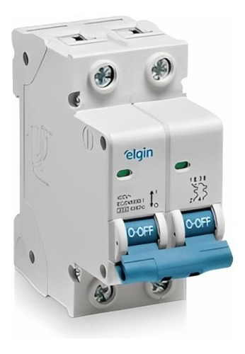 Disjuntor Bipolar Duplo 2 Polos 16a Termomagnético Bivolt