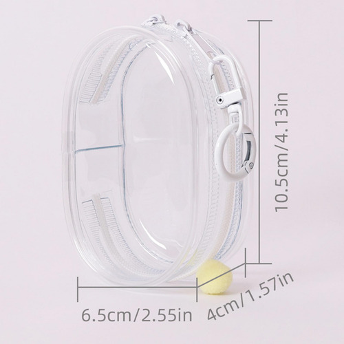 Bolsa Transparente Para Exhibir Figuras, Estuche Para Rosa