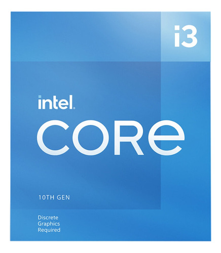 Processador Intel Core I3-10105f 4 Núcleos E 4.4ghz E Cooler (Recondicionado)