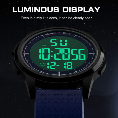 Reloj Golden Hour Ultrafino E Impermeable Para Hombres Y Muj