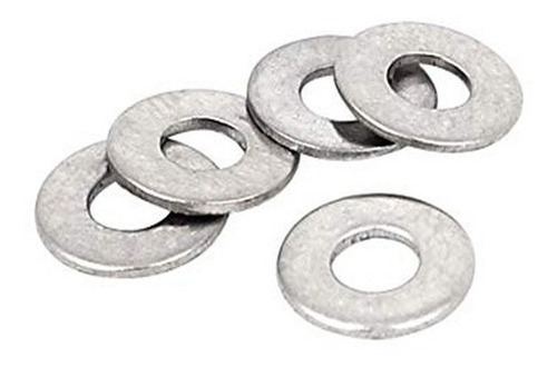 10 Unidades Arandela Plana Acero M8 ( 8mm  X 17mm X 2mm ) 