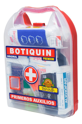 Botiquín De Emergencia Tipo Loncheron Primeros Auxilios