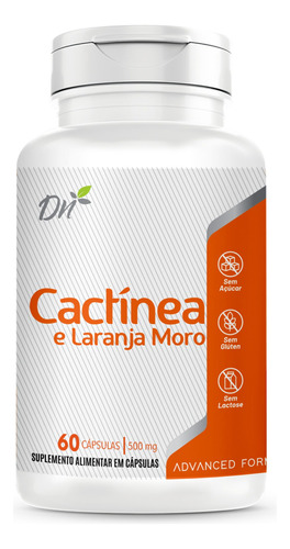 Cactínea & Laranja Moro 60 Cápsulas - Linha Premium