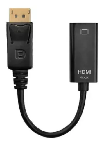 IntCo Adaptador Display Port macho a HDMI hembra 4K 06-009
