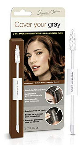 Rímel Para Cabello - Cover Your Gray 2in1 Wand And Sponge Ti