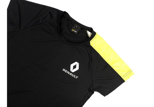 Imagen 3 de 6 de Remera Manga Amarilla Talle:l Boutique Renault