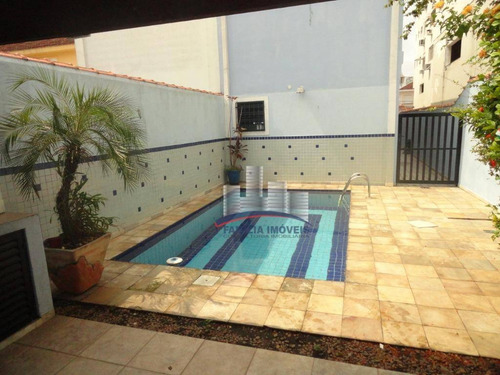 Imagem 2 de 30 de Casa Com 3 Dormitórios À Venda, 154 M² Por R$ 1.090.000,00 - Campo Grande - Santos/sp - Ca0497