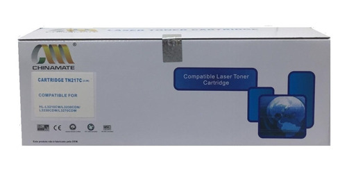 Cartucho Toner Compatível Azul Tn217 Hl-l3210cw Dcp-l3551cdw