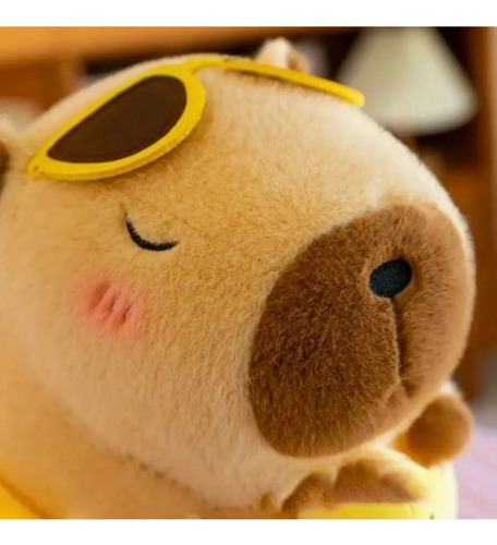 Boneca Capivara De 22 Cm, Brinquedo De Pelúcia