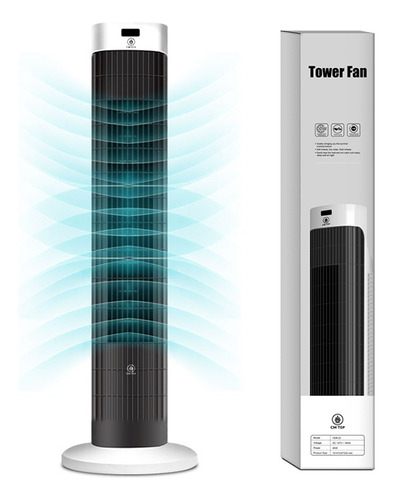 Ventilador De Torre Silencioso 3 Velocidades Oscilacion
