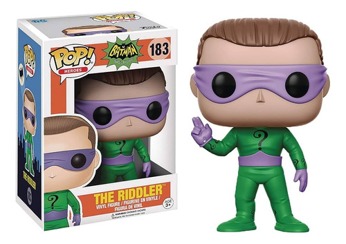 El Acertijo, Riddler Batman 1966 Tv Funko Pop! Dc Heroes