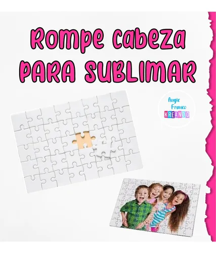 Rompecabezas Para Sublimar