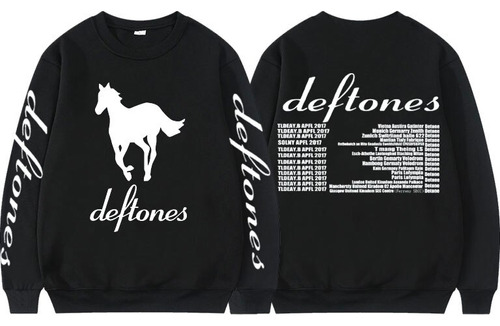 Sudadera Con Estampado De Deftones Para Hombre Y Mujer Jers