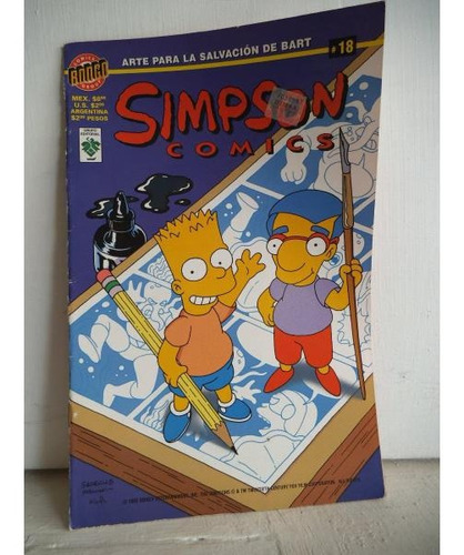 Simpsons Comics 18 Editorial Vid