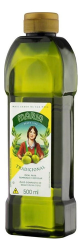 Óleo Composto de Soja e Oliva Tradicional Maria Garrafa 500ml