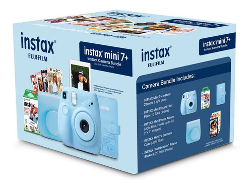 Imagen 6 de 6 de Cámara Instantánea Fujifilm Instax Mini 7+ Con Accesorios