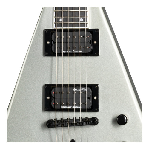 Guitarra Kramer Vanguard Dave Mustaine Cor Silver Metallic Orientação Da Mão Destro