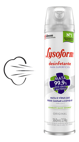 Lysoform Original Desinfetante Bactericida