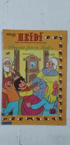 Heidi No.53 Ed. Novaro Historieta Mexicana Antigua (Usado)