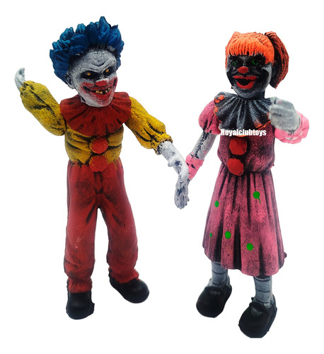 Figura Payasos Deep Web Niños Paquete Muñeco Terrror Payasos
